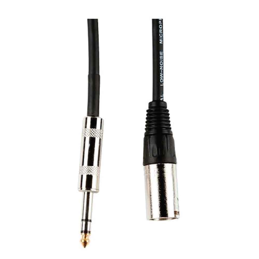 Armour CJPM10 HP XLRMALE/JACK (TRS) High Performance Audio Cables ...